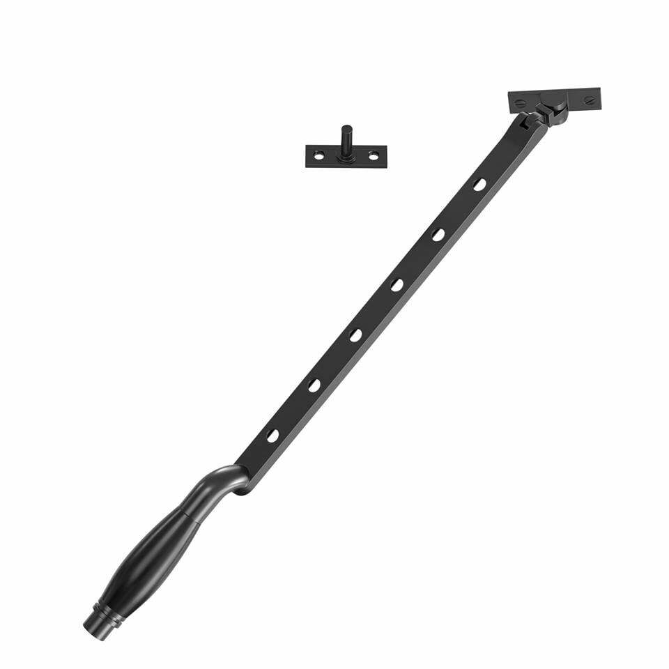 Fensterheber Nickel Schwarz
