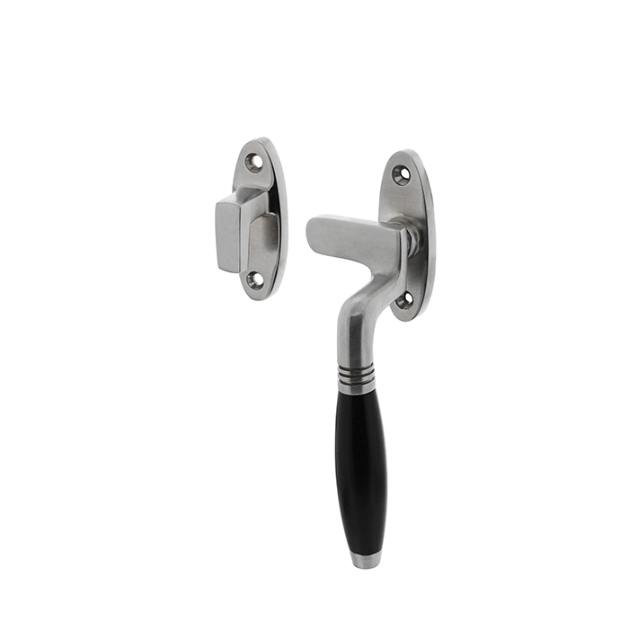 Fensterverschluss Nickel Chrom - Rechts