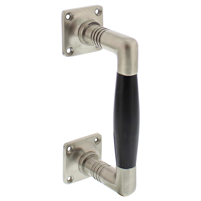 Griffe Nickel Dunkel mit Ebenholz