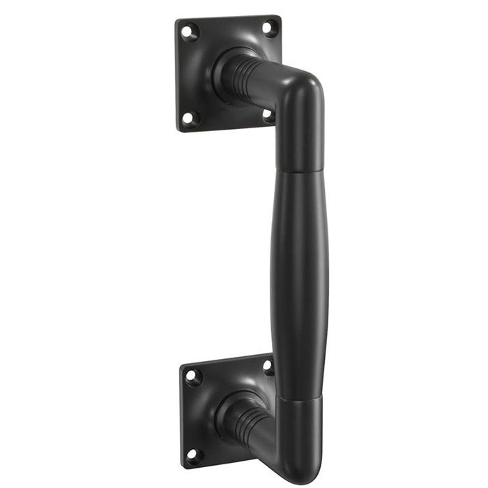 Griffe Nickel Glanz Schwartz mit Ebenholz