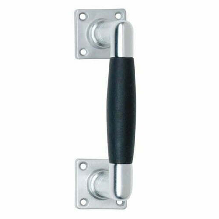 Griffe Nickel Chrom mit Ebenholz