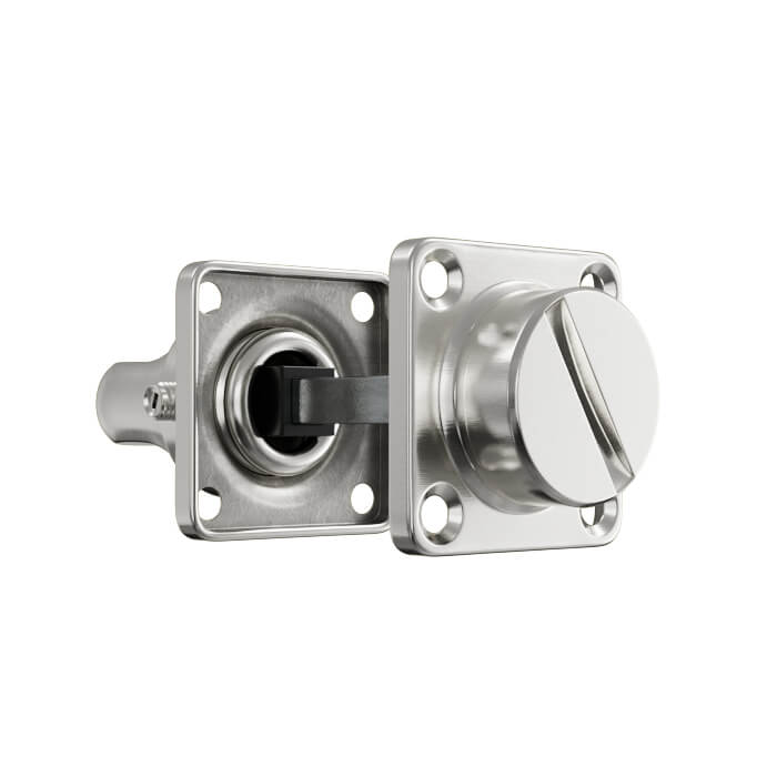 Türschloss Nickel Chrom Klein