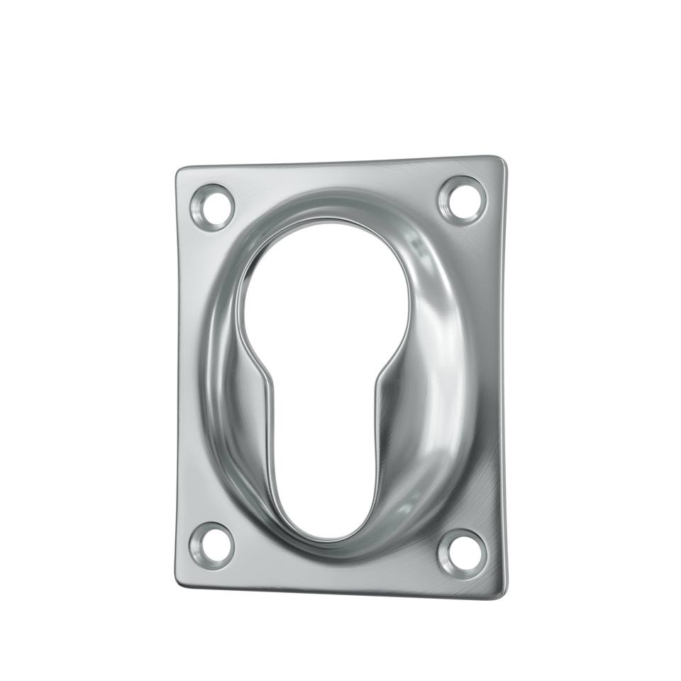 Zylinderplatten Nickel Chrom (2 Stück)