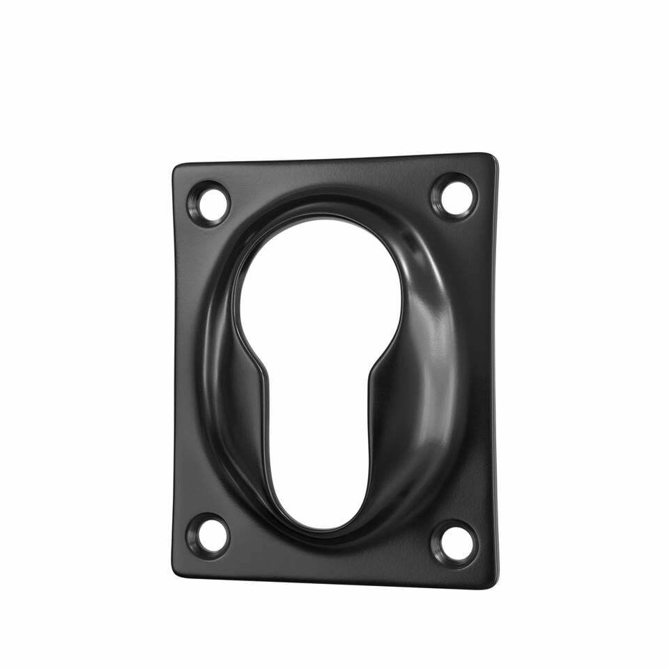 Zylinderplatten Schwarz (2 Stück)