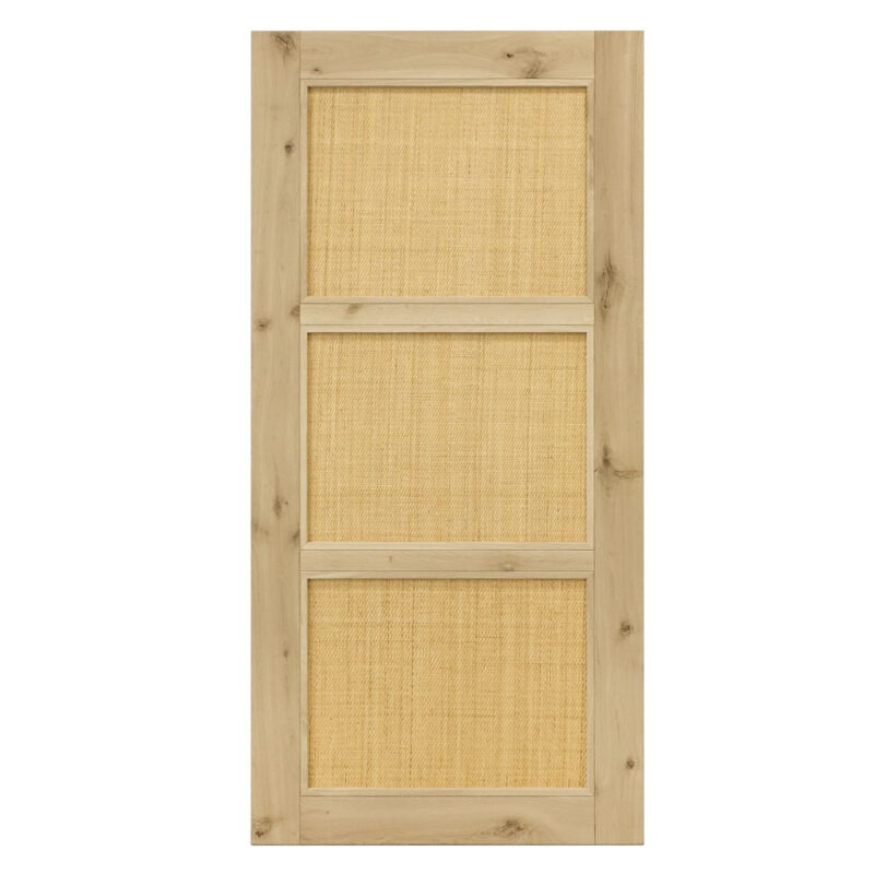 Schiebetür Eichenholz Rattan Edera 100x210