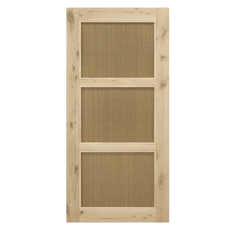 Schiebetür Eichenholz Rattan Tofino 100x210